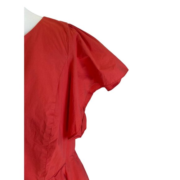 Marissa Webb Collective Maxi Dress Coral Size 14 - Picture 8 of 16